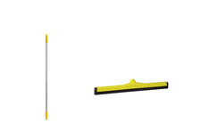 Vikan Floor Squeegee 55cm with 130cm Handle – Heavy Duty – Yellow