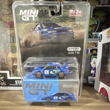 Mini GT Subaru Impreza WRC97 1997 Rally SanRemo winner #3 - 1:64