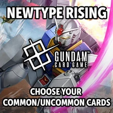 Gundam Card Game Singles - Newtype Rising GD01 - Up to 40% Off Common & Uncommon