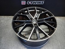 VOLKSWAGEN TIGUAN WHEEL ALLOY FACTORY, 20X8IN, SUZUKA, GLOSS BLACK, 5NA, 06/16-