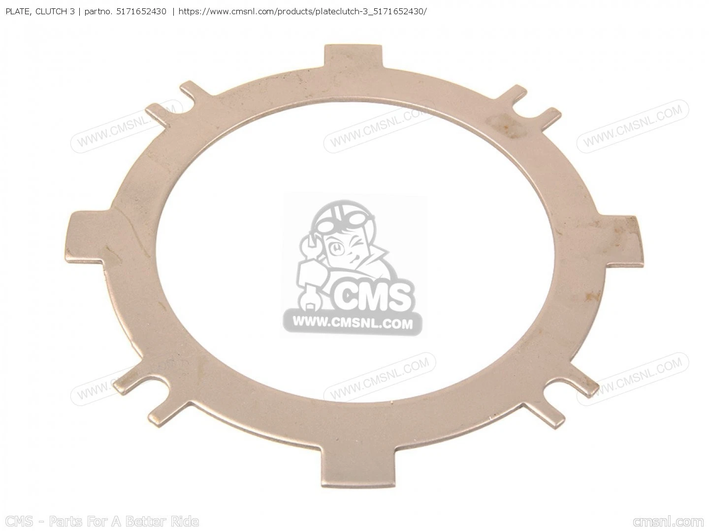 Yamaha Clutch Plate 517-16524-30-00