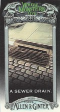 A Sewer Drain - 2020 Topps Allen & Ginter Mini Where Monsters Live #MWML-6