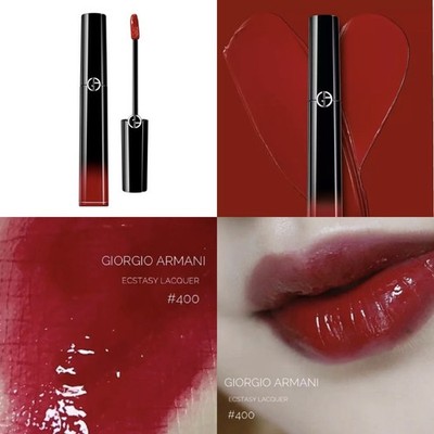 Giorgio Armani Ecstasy Lacquer Excess Lipcolor Shine 400 Four Hundred Full Size