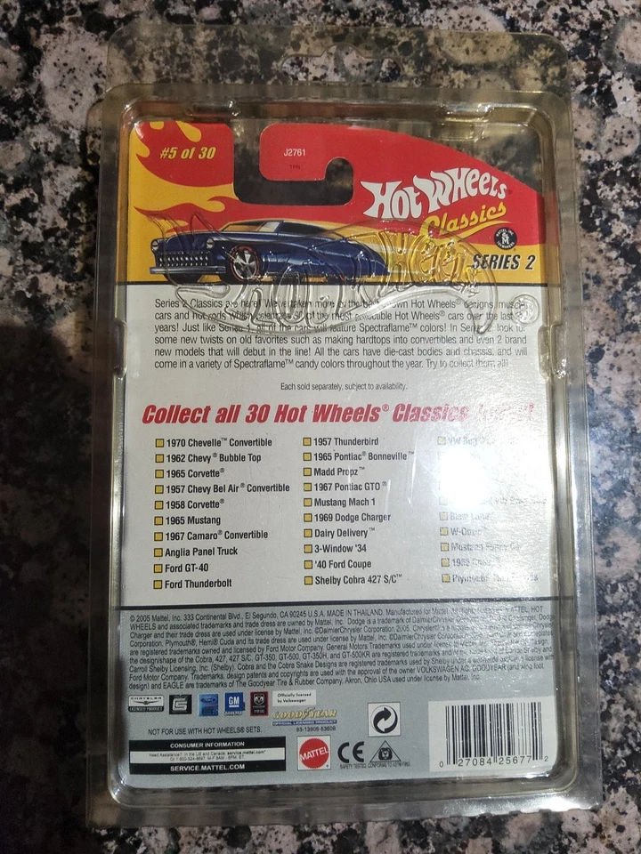 Corvette #5/30 rosa E66 Hot Wheels Classics serie 2 1958 Foto 2 de 2