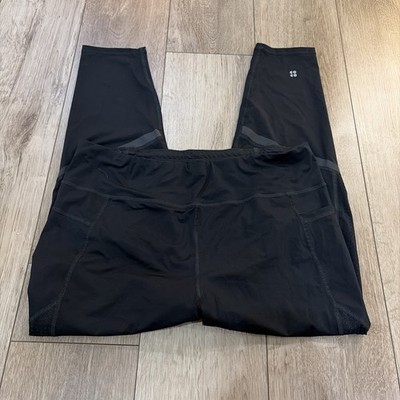 Black 7/8 Zero Gravity Sweaty Betty Leggings XXL