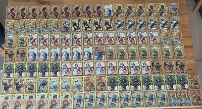 XXXL LEGO Ninjago Karten Konvolut Sammlung, Limited Edition, 112 Karten, 2019-25