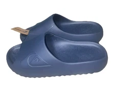 Quiksilver Cloudbreak Slides Mens 13 Slippers Sandals Navy Blue Shoes