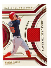 2024 National Treasures Baseball BRADY HOUSE Treasures Threads Patch /99 #TT-BH