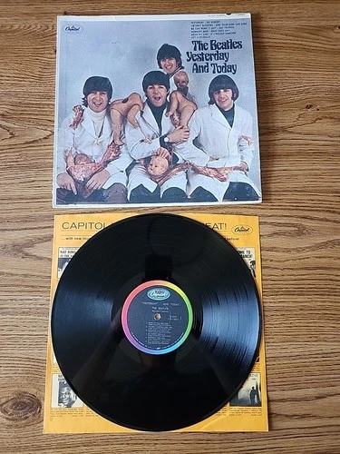 The Beatles original east #3 1966 MONO 3rd State Butcher Cover vg+ peel USA +rec