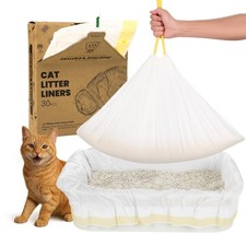 Cat Litter Box Liners 37  x 18  , Jumbo 30 Count Pack of 1 , 30 PCS
