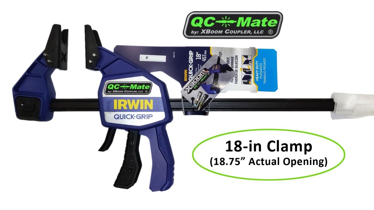 AND2BLE withmuu桃 コンプ QC-Mate 18-in Hydraulic Quick Coupler Connect Under Pressure Clamp