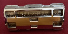 1940 Ford Deluxe Chrome Instrument Cluster - Refurbished Tested - Beautiful 1940 Ford Deluxe Chrome Instrument Cluster - Refurbished Tested - Beautiful