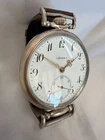 Antique DOXA Solid Silver Wristwatch – Large Trench Style Conversion
