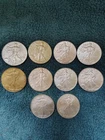 Lot Of 10 1 Oz. Silver American Eagle Rounds