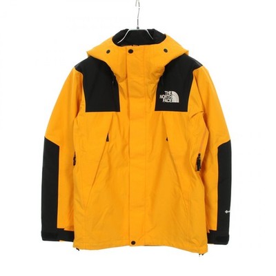 THE NORTH FACE Mountain Jacket NP61800 Nylon Yellow Black #S Used mens
