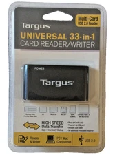 Card Reader/Writer Universal 33-in-1 Targus Multi Card USB 2.0