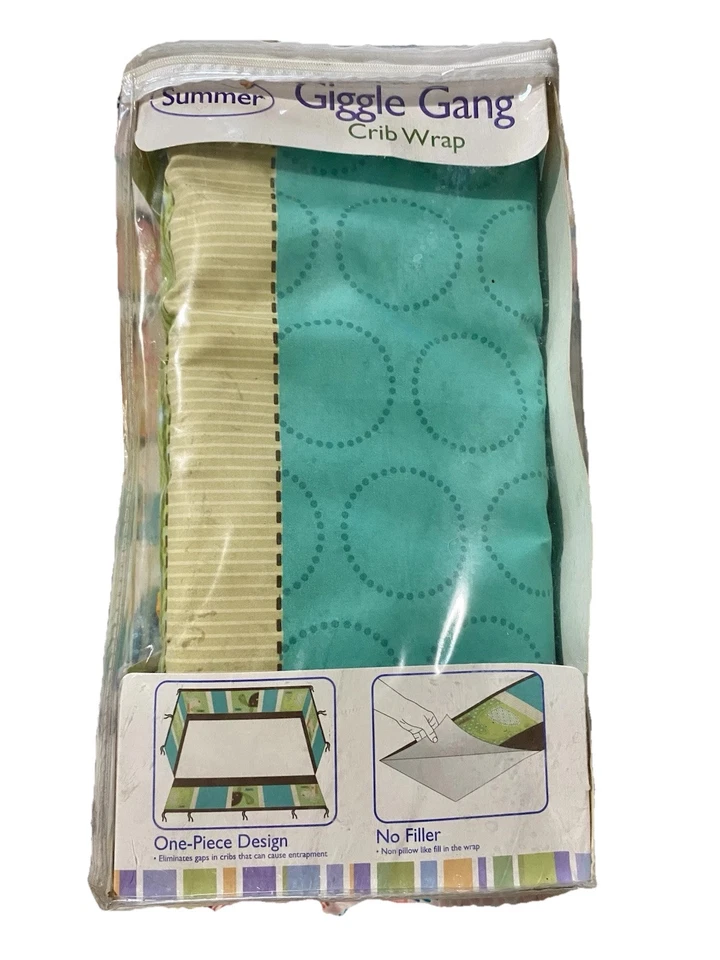 Summer Giggle Gang Crib Wrap  - Image 4 of 4