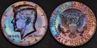 2024-P Kennedy Half Dollar rainbow toning (56-63)
