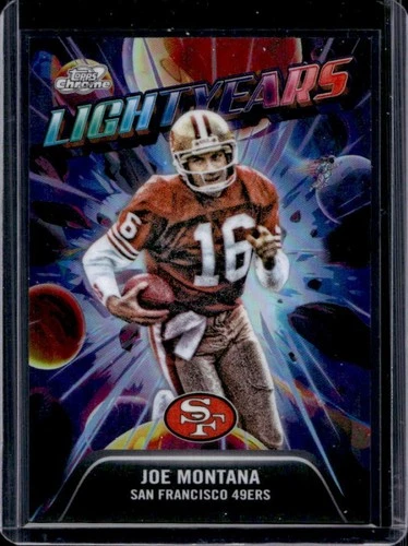 2025 Topps Cosmic Chrome Joe Montana Base (RAW)