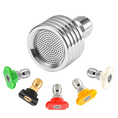 #ad Tool Daily Pressure Washer Shower Nozzle for Soft Wash 5 Power Washer Nozzle... $17.08