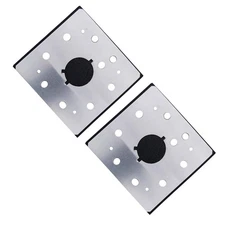 2PCS 1/4" Square 10 Holes Sander Disc Pad Accessories For Dewalt DW411 BD5000