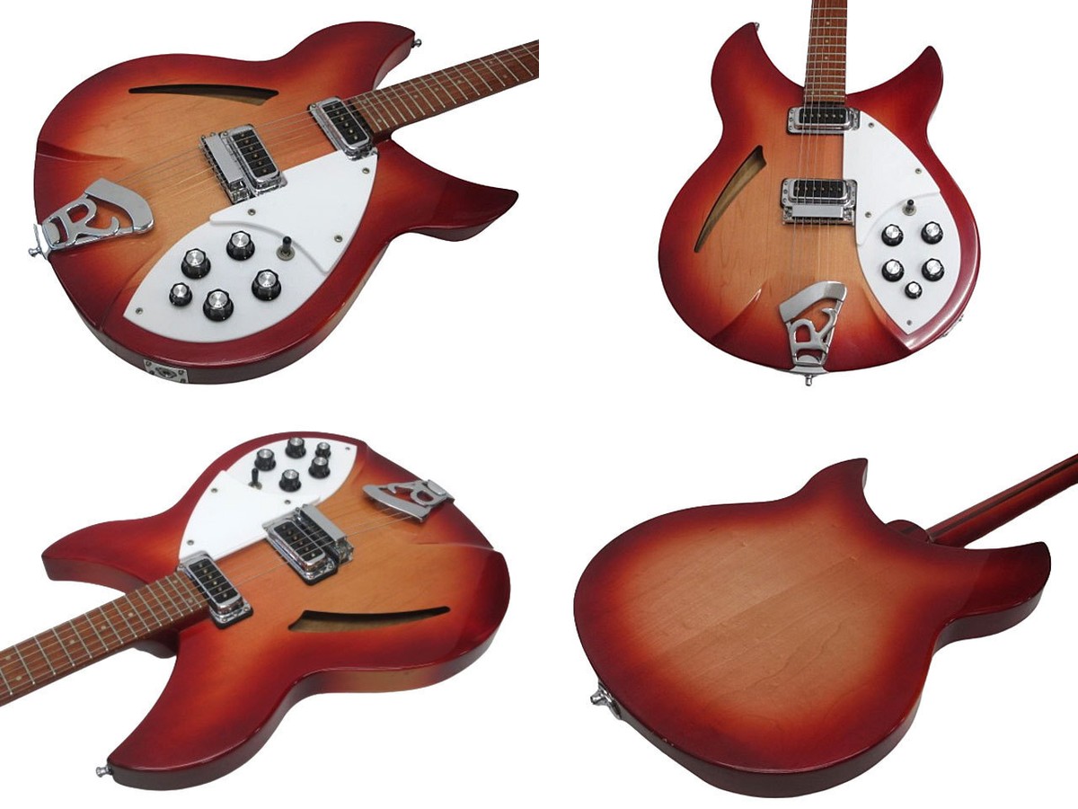 Rickenbacker 330 タイプ 　エレキギター レッドグラデーション Rickenbacker 330 Electric Guitar Fireglo | Guitar Center