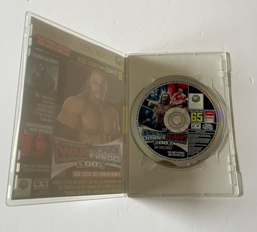Xbox 360 Smack Down VS Raw 2007 Holiday Disc 65 / 6 Demos Complete - Picture 3 of 3
