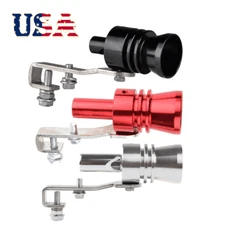 XL Car Turbo Sound Whistle Muffler Tip Exhaust Pipe Blow off Valve Simulator