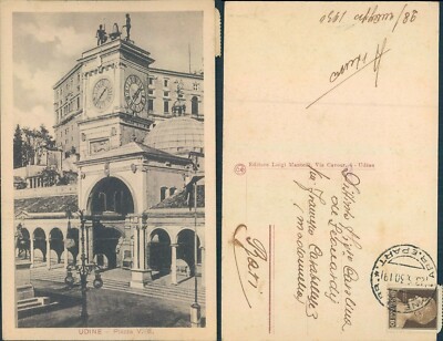 UDINE PIAZZA VITTORIO IN AN IMAGE OF THE 30s -62267