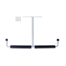 Single Overhead Garage Storage Hook Rack Ceiling Mount Hanger Mount Plate Screws