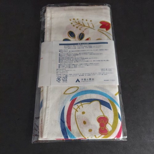 Hello Kitty Sanrio Japan Vintage Rare Small Hand Towel - Picture 2 of 2