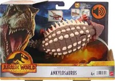 Jurassic World Dominion Roar Strikers Ankylosaurus Dinosaur Action Figure New
