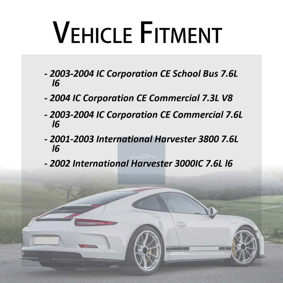 Manguera de refrigerante de radiador motor a radiador para International Harvester 3000IC 2002 Foto 2 de 3