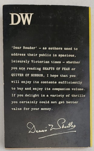 Shafts of Fear by Dennis Wheatley, Arrow Books, 1964, Paperback - Picture 13 of 13