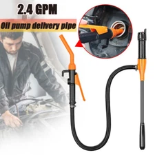 Battery Powered Electric Fuel Transfer Siphon Pump Gas Oil Water Liquid 2.4 GPM