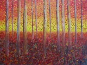 The Magic Garden Italian Signed Original Handmade Oil Painting Italy Ebay