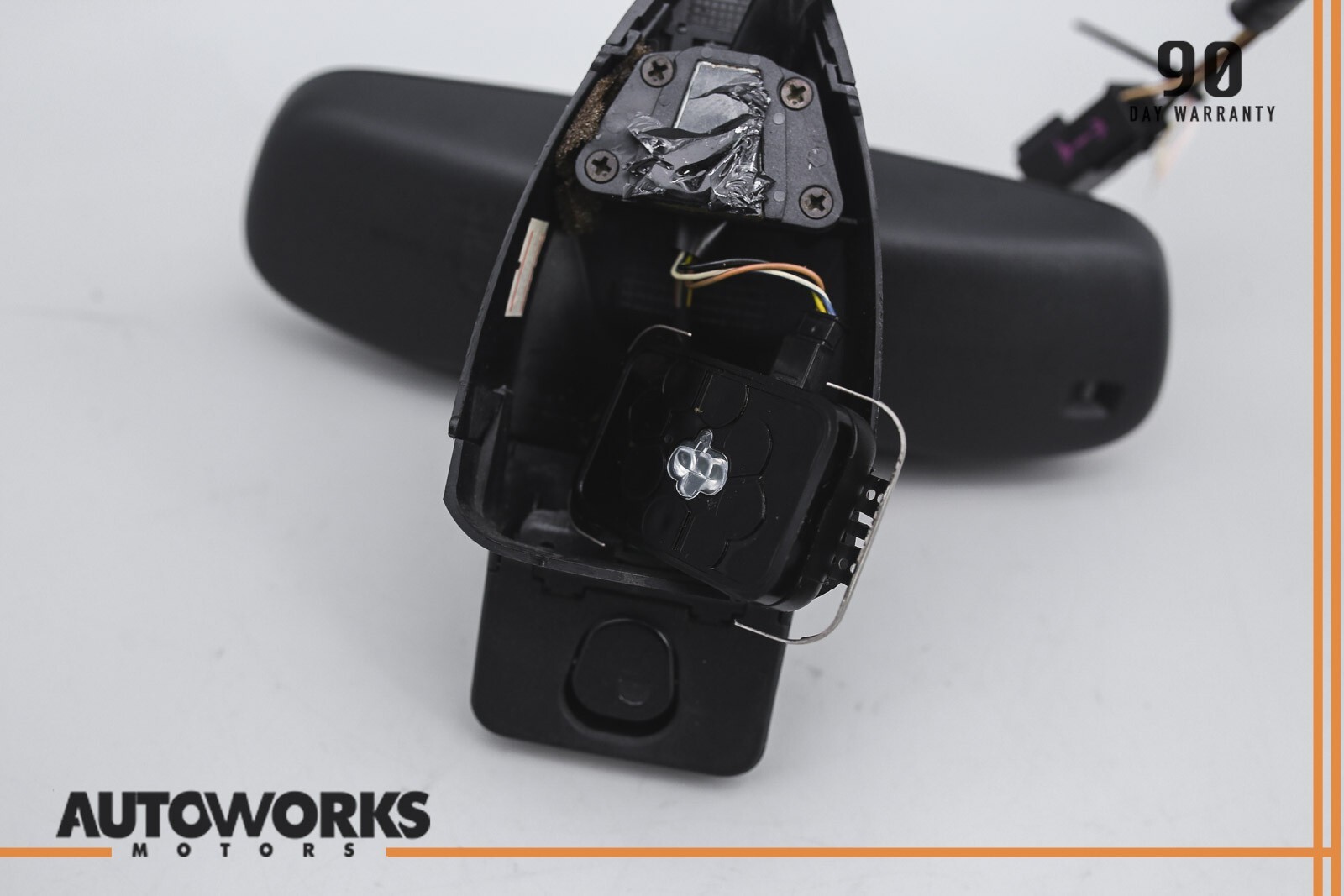 03-13 Maserati Quattroporte M139 Interior Rear View Mirror Black 67882100 OEM