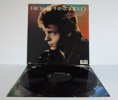 Rick Springfield Hard To Hold Soundtrack Recording Vinyl LP + Inner Sleeve - EX - Picture 3 of 4