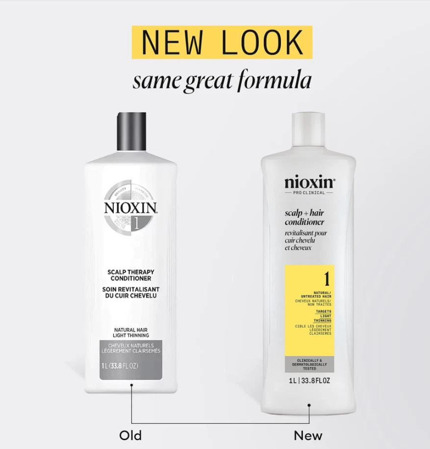 NIOXIN System 1 Cleanser Shampoo 33.8 oz, 1 Liter (New packaging) - Image 2 of 4