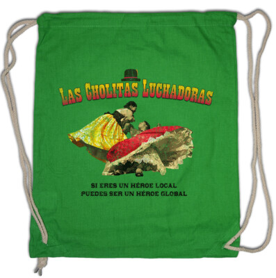 LAS CHOLITAS LUCHADORAS Turnbeutel Wrestling Wrestler Mexican Latin Mask