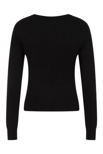 Lost Queen Kawaii Gothic mystische Giftflasche RIP schwarzer Strickjacke Pullover - Bild 3 von 8