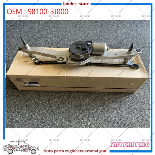 981003J000 Linkage & Motor Windshield Wiper Front for Hyundai Veracruz