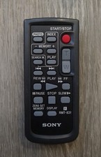 Genuine Sony RMT-831 Camcorder Remote Control BATTERY INCLUDED TESTED GOOD