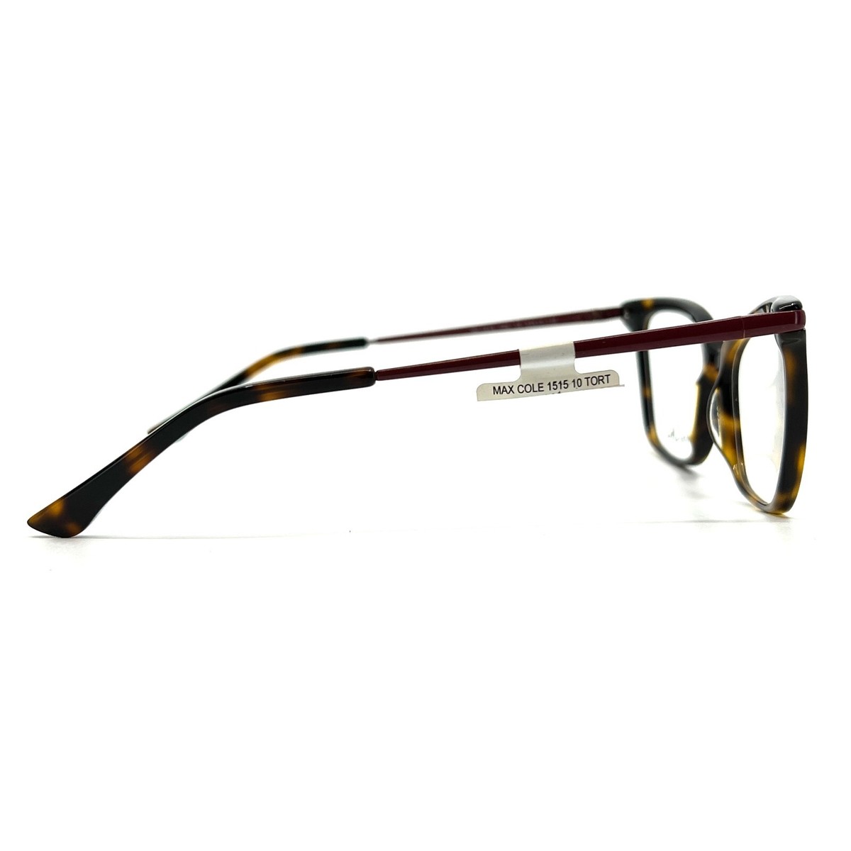 Max Cole MC1515 COL 10 Eyeglasses Frames Red Tortoise Cat  display picture 1