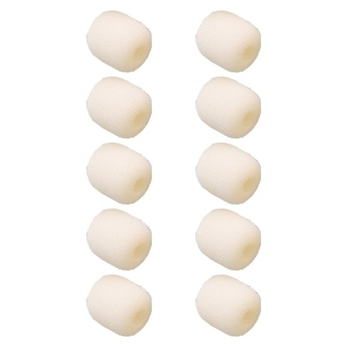 10Pcs Professional Windscreen Microphones Cover Foam Windproof for K9 Lavalier - Zdjęcie 7 z 8