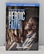 Heroic Faith: Be Inspired by Their Stories (Blu-Ray + DVD) - NEW