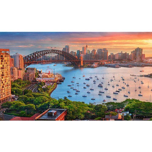 Trefl Red 500 Piece Jigsaw Puzzle - Sydney, Australia | eBay