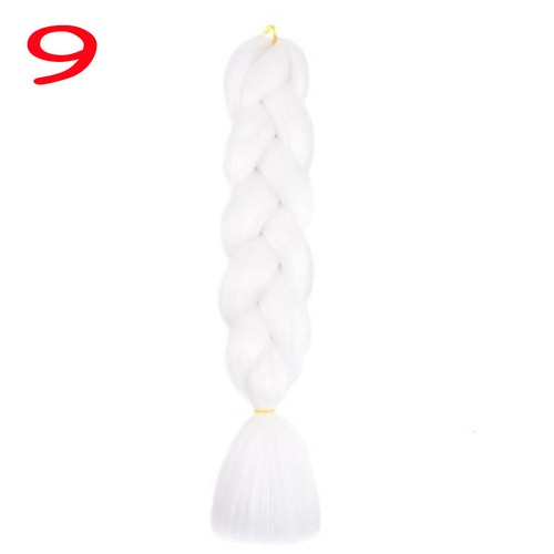 24" 100g Jumbo Hair Extensions kanekalon Braiding Hair Box Twist Braid Women Men - Picture 21 of 104