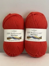 Cascade Yarn Skein Lot 220 Superwash Wool 220 yds Color 109 Merino Wool Yarn Lot