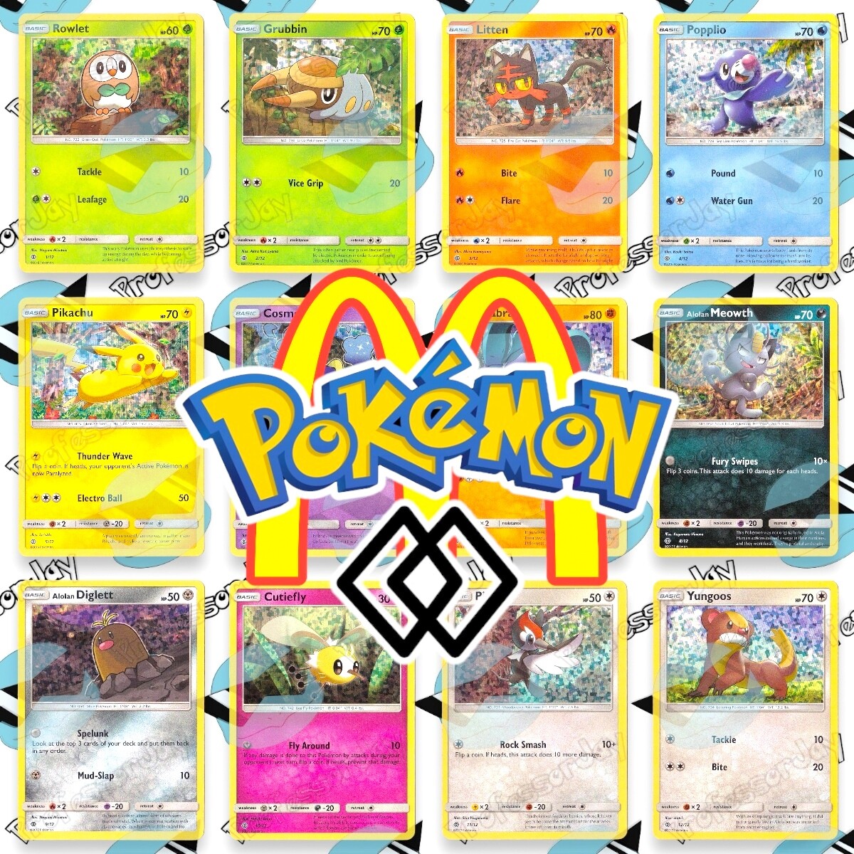 マクドナルド　ポケモンカード　20個セット ポケモンカード マクドナルドハッピーセット ポケモンカード 未
